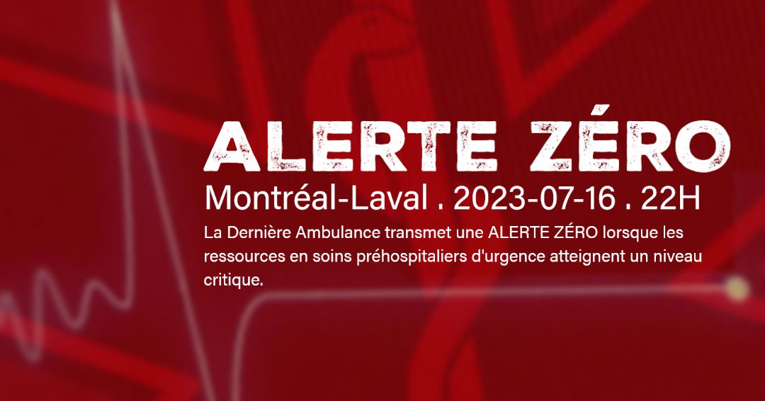 Alerte Zero : Montréal et Laval