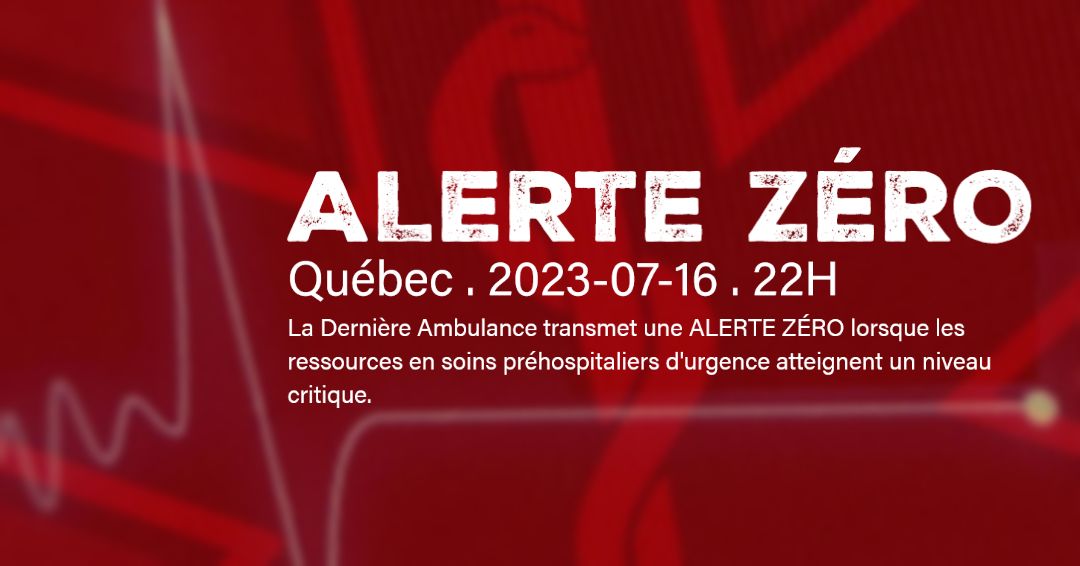 Alerte Zero : Québec