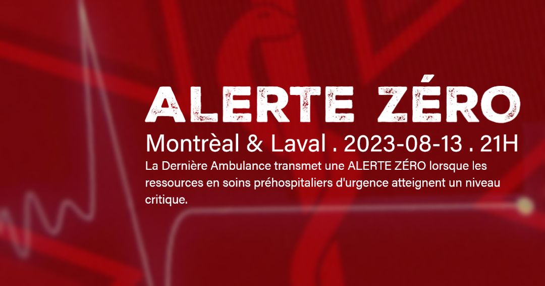 Alerte Zéro : Montréal et Laval