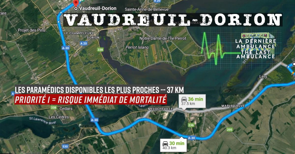 Délai de réponse : Vaudreuil-Dorion