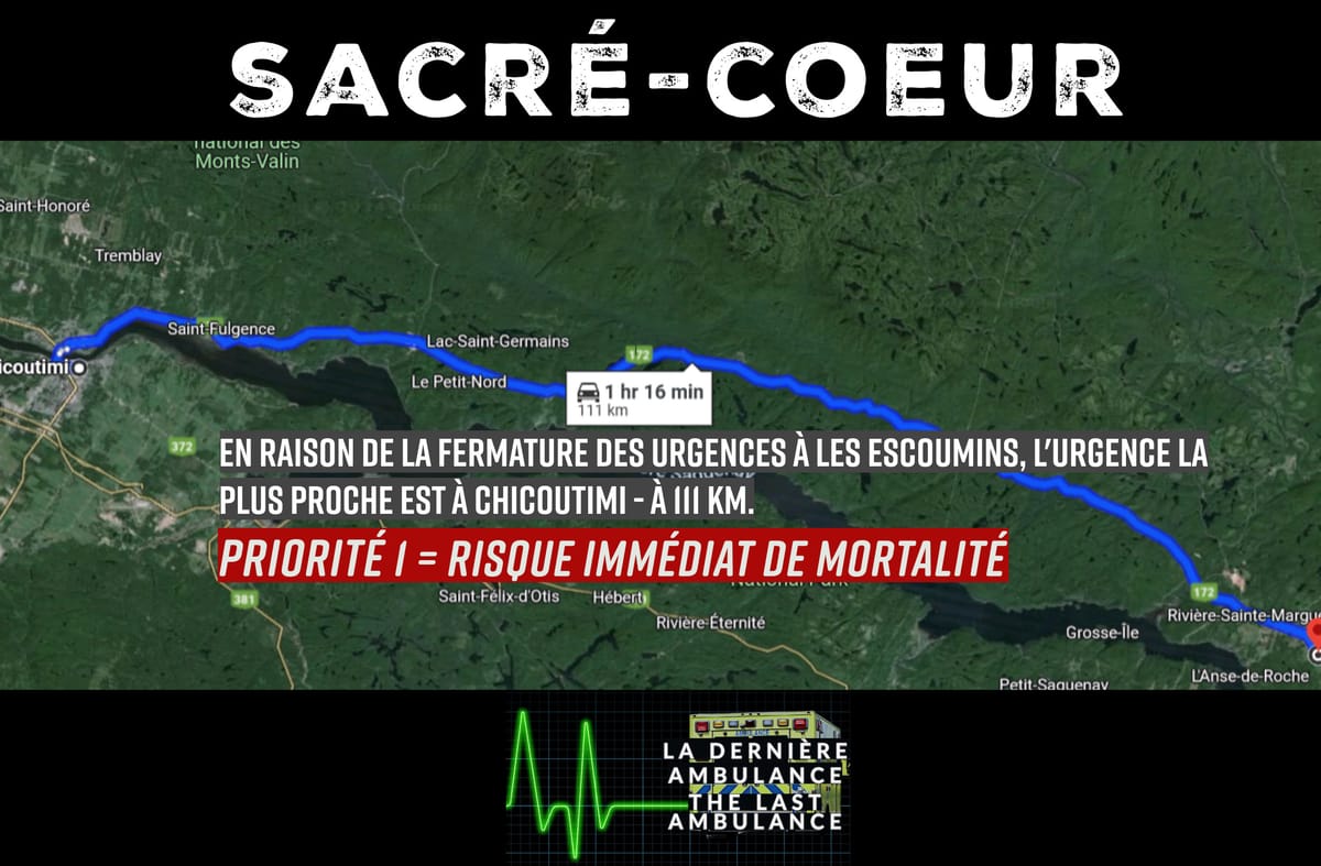 Côte Nord - Situation critique