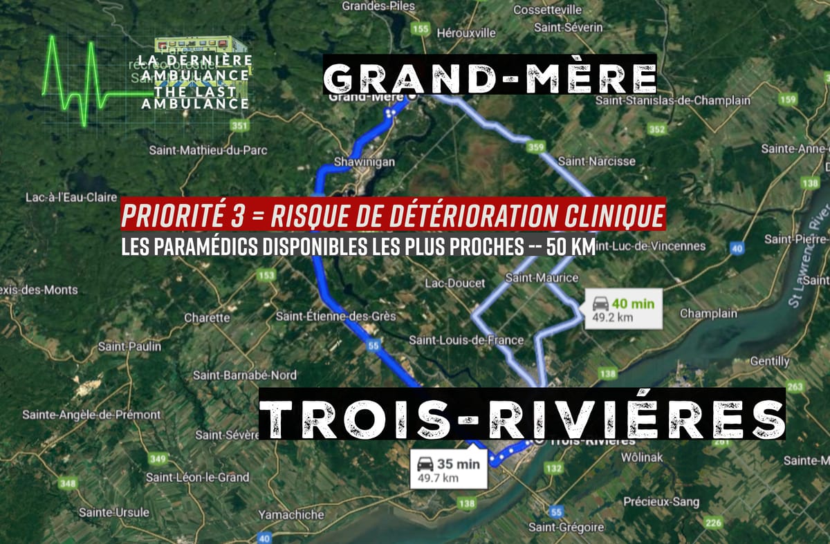 Trois-Rivières: Délai de réponse