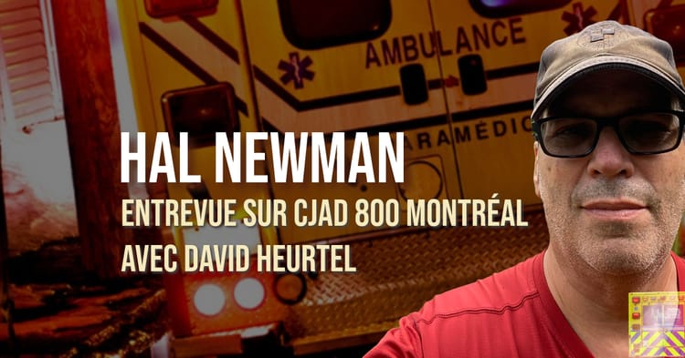 Hal Newman : Entrevue sur CJAD800