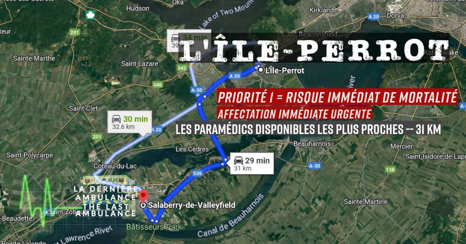 Response delay : Montérégie-Ouest (again)