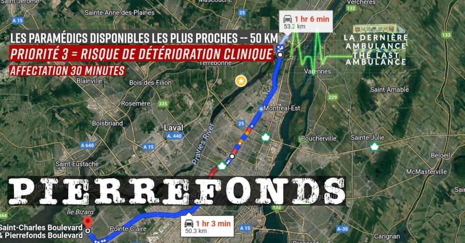 Response delay : Pierrefonds