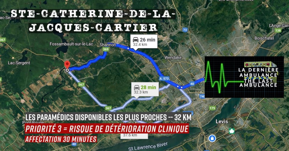 Response Delay : Ste-Catherine-de-Jacques-Cartier