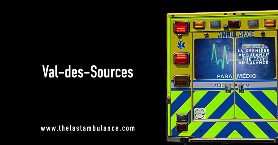Ambulance sans personnel: Val-des-sources